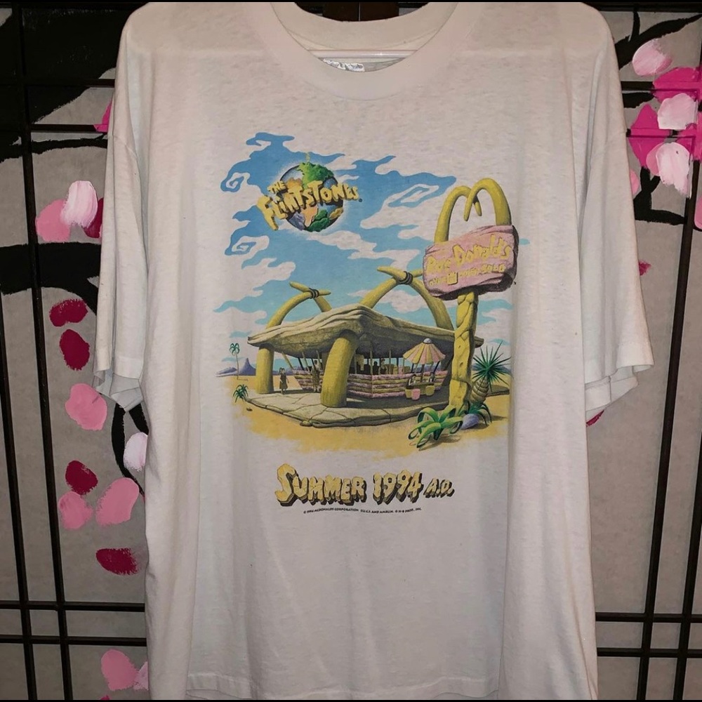 The flinstones McDonald’s vintage shirt